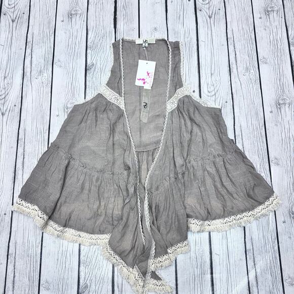 NWT Ya Los Angeles Women’s Boho Top Size Small - Picture 2 of 5